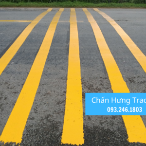 Công Ty TNHH SX TM Và DV Mai Chấn Hưng sản xuất, cung cấp, thi công trồng cọc H và sơn kẻ vạch đường