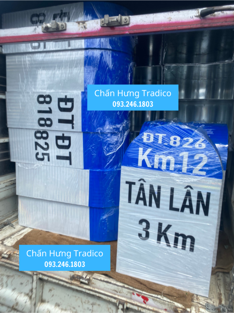 Hộp cọc Km dán phản quang 3M