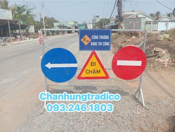 công trường đang thi công