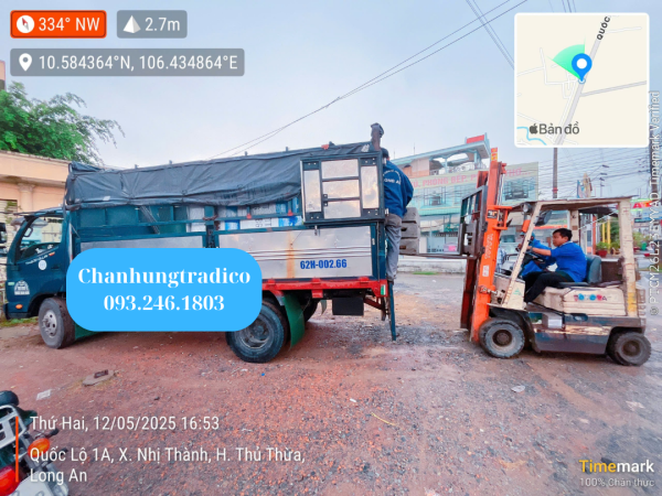 Sản xuất, cung cấp cột km dán màng phản quang - Mai Chấn Hưng - 093.246.1803