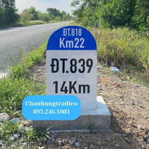 Sản xuất, cung cấp cột km dán màng phản quang - Mai Chấn Hưng - 093.246.1803