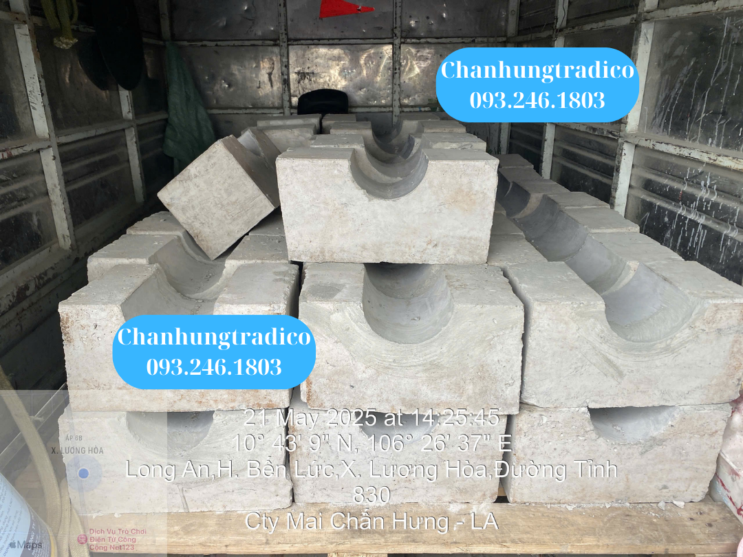 Sản xuất và cung cấp gối bê tông - Mai Chấn Hưng - 093.246.1803