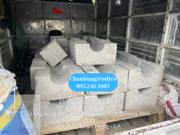 Sản xuất và cung cấp gối bê tông - Mai Chấn Hưng - 093.246.1803