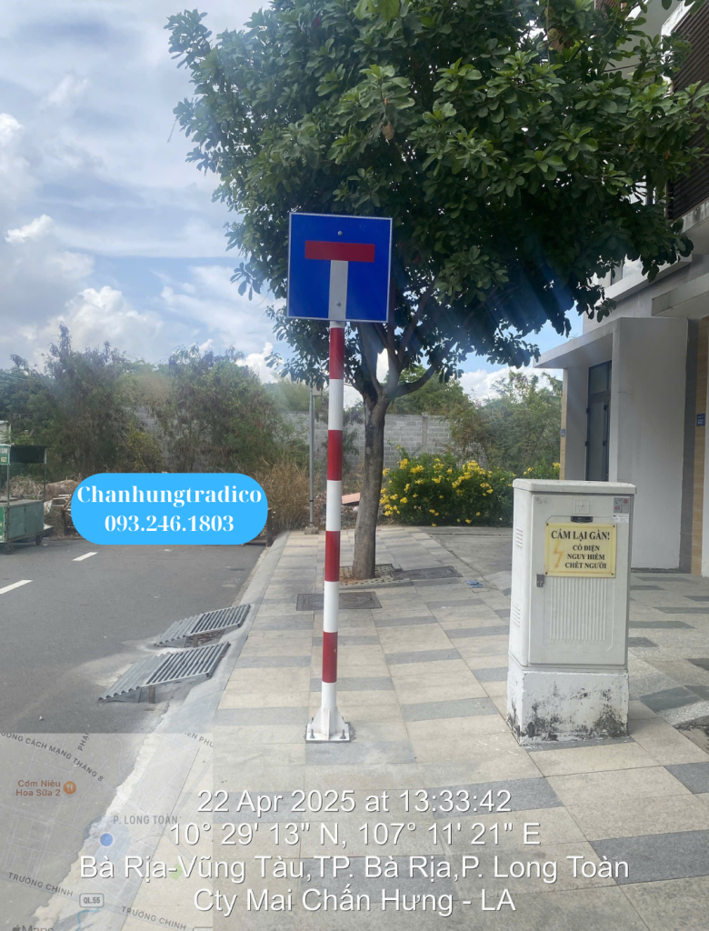 Sản xuất và cung cấp trụ biển báo giao thông - cột biển báo giao thông - Mai Chấn Hưng - 093.246.1803 Cung cấp và lắp đặt thiết bị an toàn giao thông tại Vũng tàu