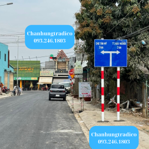 SẢN XUẤT CUNG CẤP VÀ LẮP ĐẶT BIỂN BÁO CHỈ HƯỚNG ĐƯỜNG