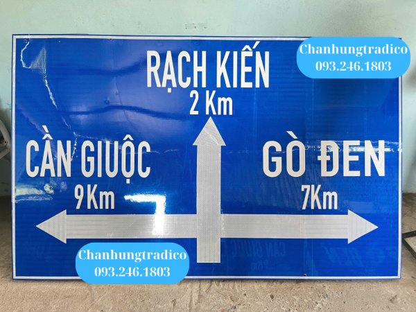 SẢN XUẤT CUNG CẤP VÀ LẮP ĐẶT BIỂN BÁO CHỈ HƯỚNG ĐƯỜNG