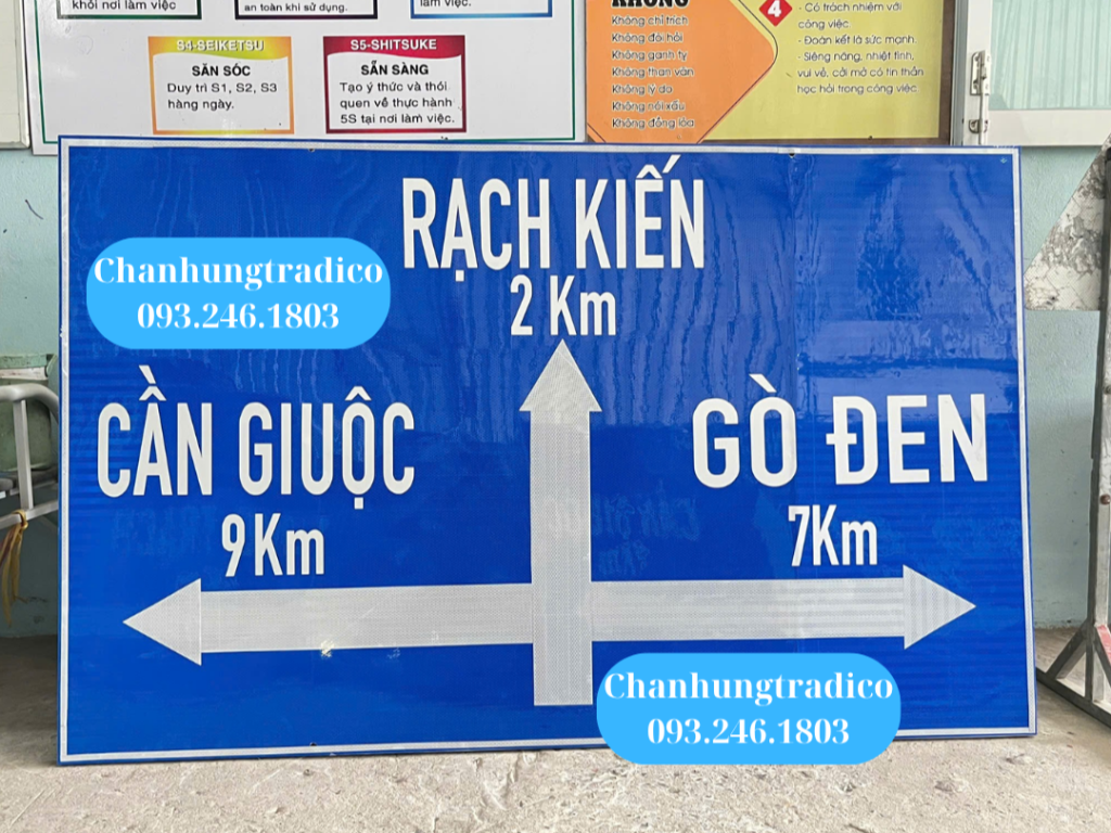 SẢN XUẤT CUNG CẤP VÀ LẮP ĐẶT BIỂN BÁO CHỈ HƯỚNG ĐƯỜNG - MAI CHẤN HƯNG - 093.246.1803 SẢN XUẤT CUNG CẤP VÀ LẮP ĐẶT BIỂN BÁO CHỈ HƯỚNG ĐƯỜNG