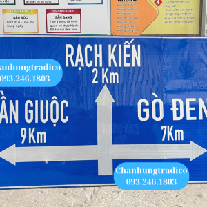 SẢN XUẤT CUNG CẤP VÀ LẮP ĐẶT BIỂN BÁO CHỈ HƯỚNG ĐƯỜNG