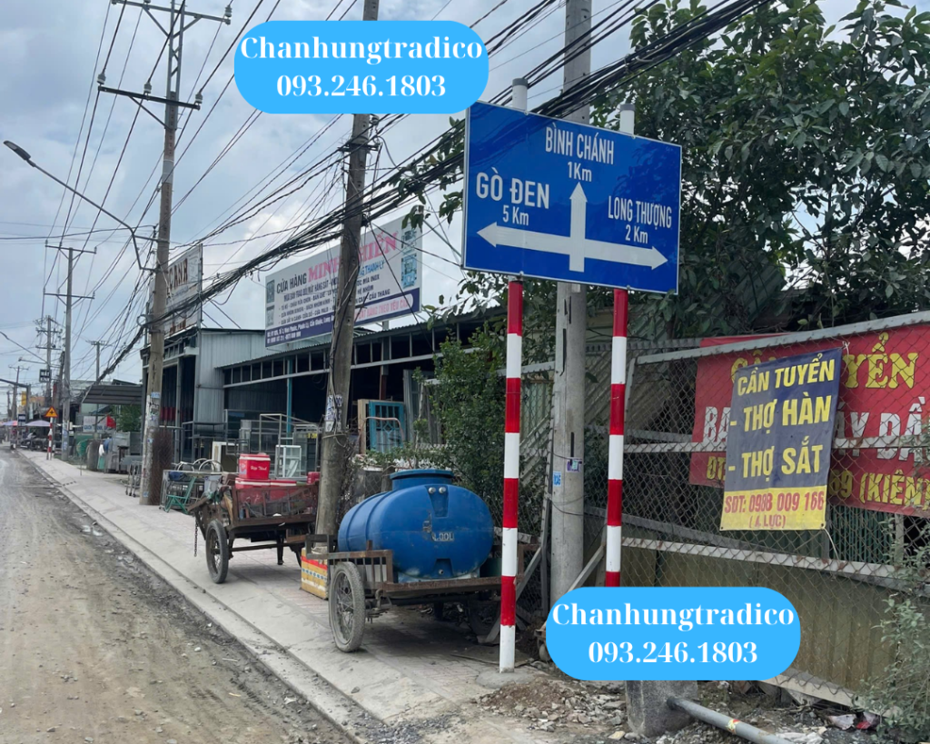 SẢN XUẤT CUNG CẤP VÀ LẮP ĐẶT BIỂN BÁO CHỈ HƯỚNG ĐƯỜNG - MAI CHẤN HƯNG - 093.246.1803 SẢN XUẤT CUNG CẤP VÀ LẮP ĐẶT BIỂN BÁO CHỈ HƯỚNG ĐƯỜNG