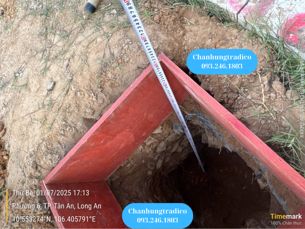 Trồng biển báo và trụ biển báo - Mai Chấn Hưng - 093.246.1803