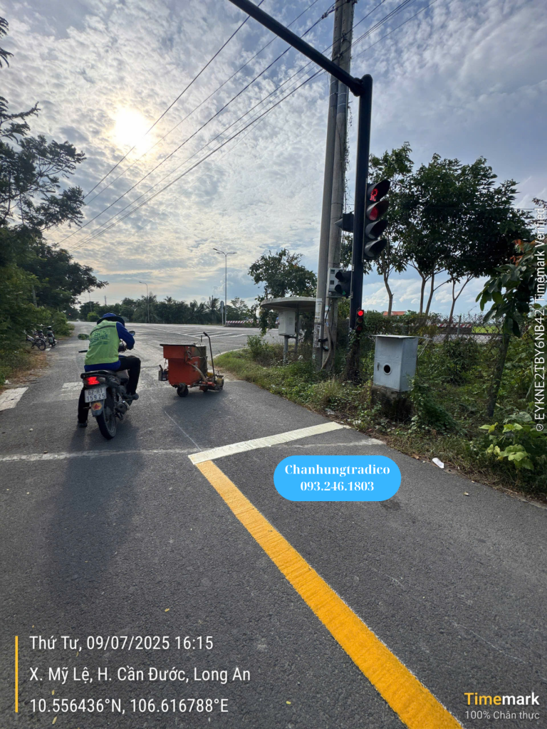 Sơn kẻ vạch đường - Mai Chấn Hưng _ 093.246.1803
