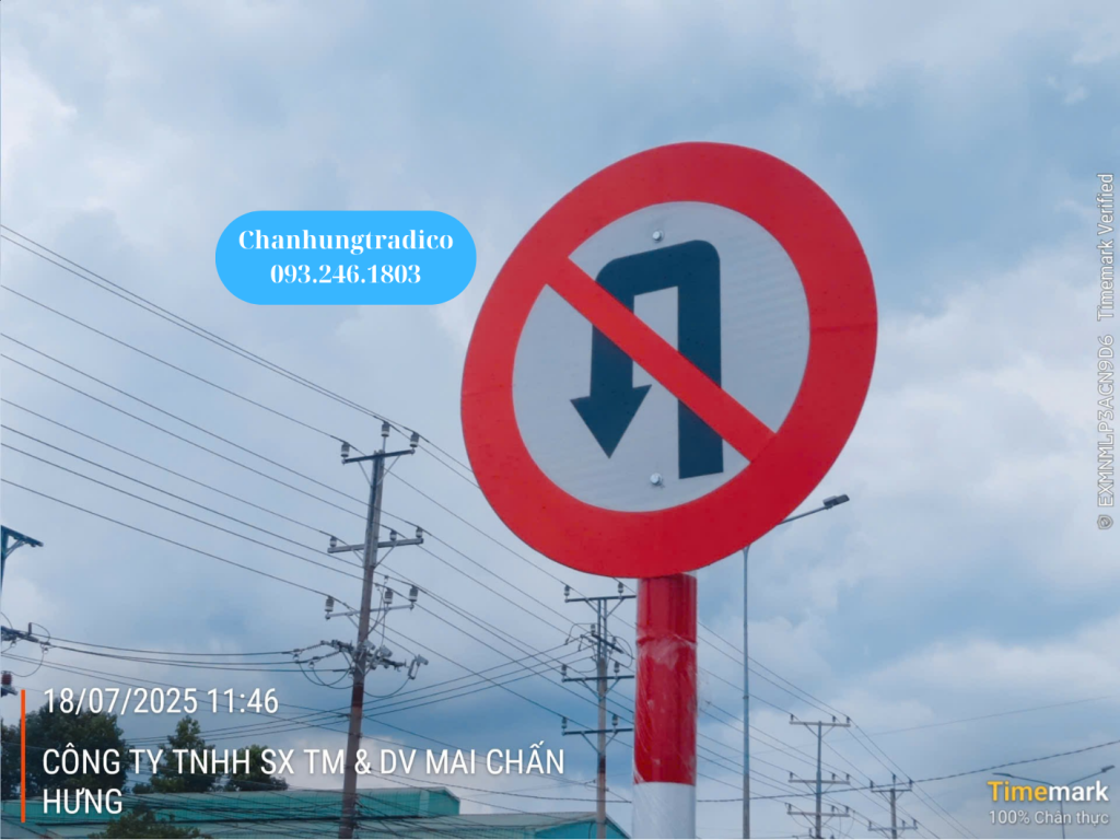 thi công biển báo giao thông