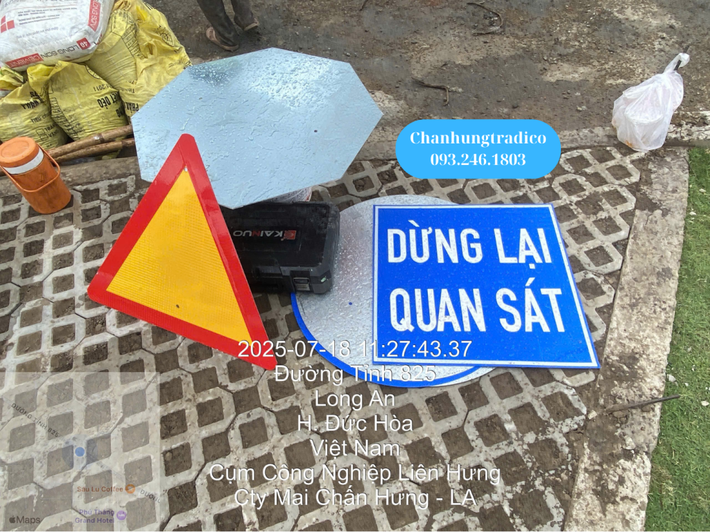 THI CÔNG CÁC HẠNG MỤC ĐẢM BẢO AN TOÀN GIAO THÔNG TẠI CÔNG TRÌNH ĐỨC HÒA LONG AN - MAI CHẤN HƯNG - 093.246.1803