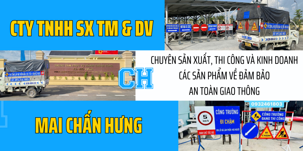 thi công biển báo giao thông
