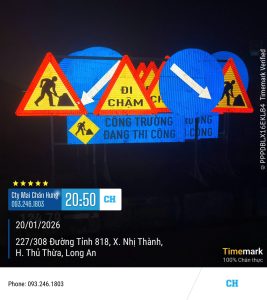 Phản quang vào ban đêm