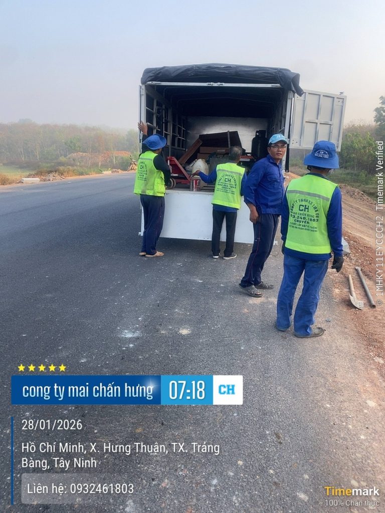 trồng cọc bê tông
