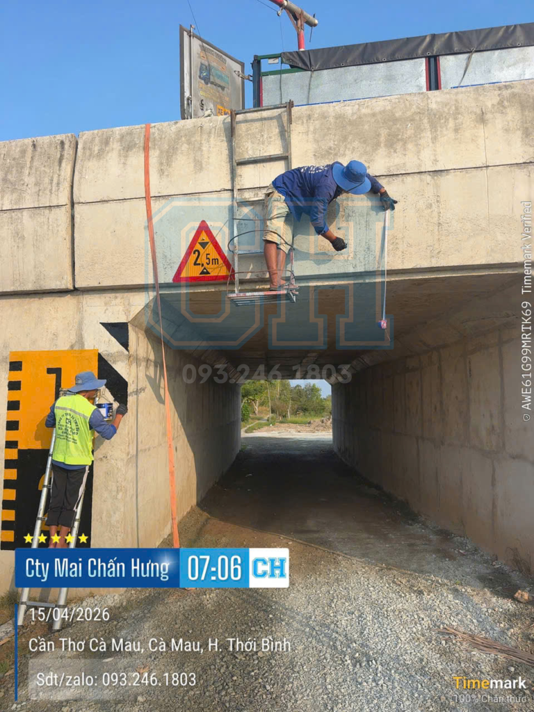 biển báo đường thủy tại long an