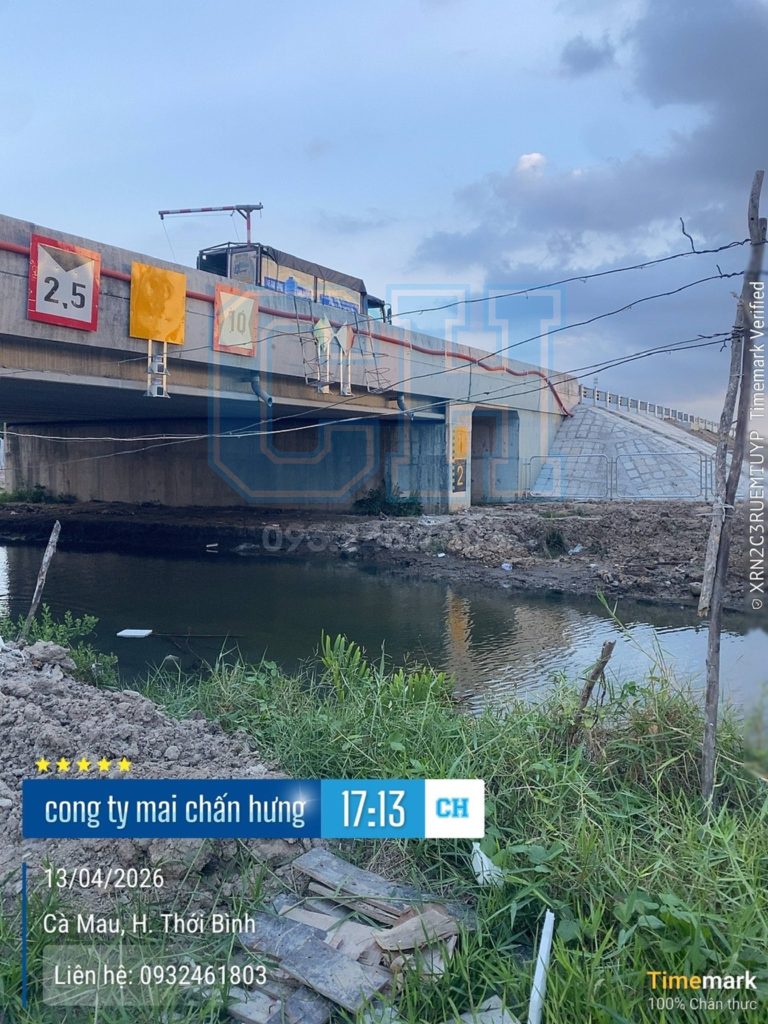 thi công cao tốc Cà Mau - Hậu giang