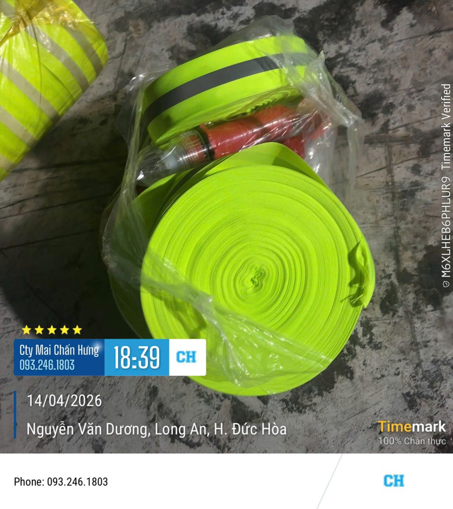 dây phản quang vải