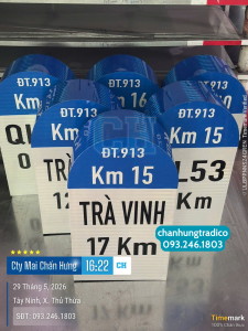 Cột KM dán màn phản quang