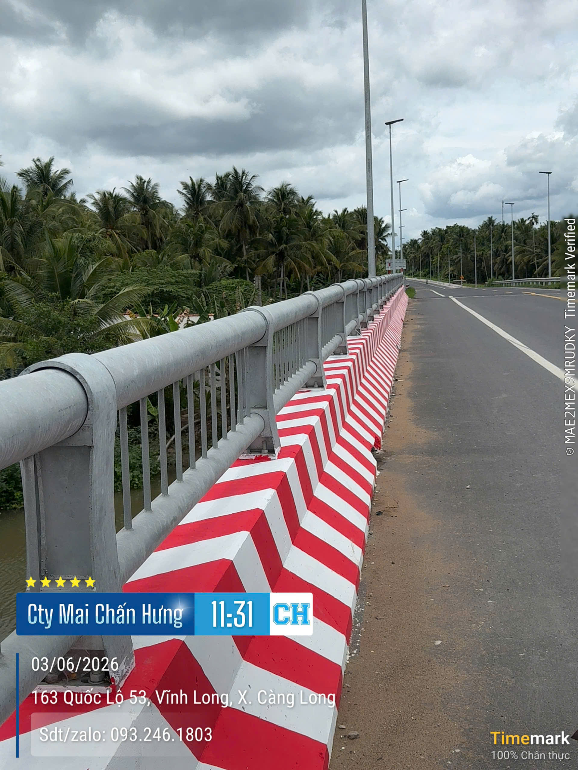 Thi công sơn lan can cầu