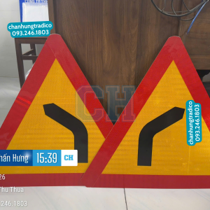 Biển báo Chỗ ngoặt nguy hiểm W.201a,b