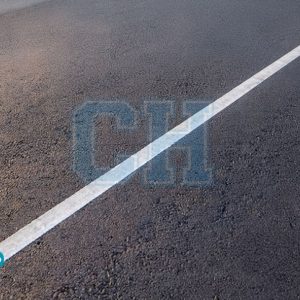 Vạch 2.2 vạch đơn, nét liền, màu trắng