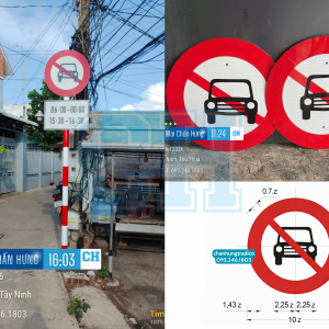 Biển báo cấm xe ô tô P.103a