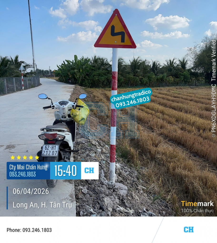 Biển báo nhiều chỗ ngoặt nguy hiểm liên tiếp W.202a