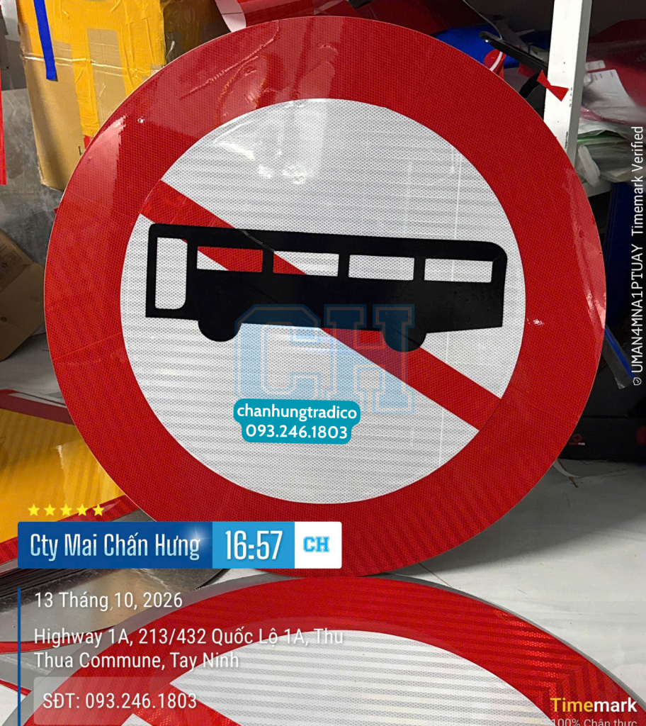 Biển Báo Cấm Xe Ô Tô Khách P.107a