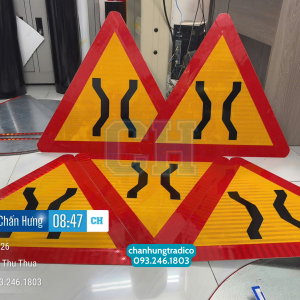 Biển Báo Cầu Hẹp W.212